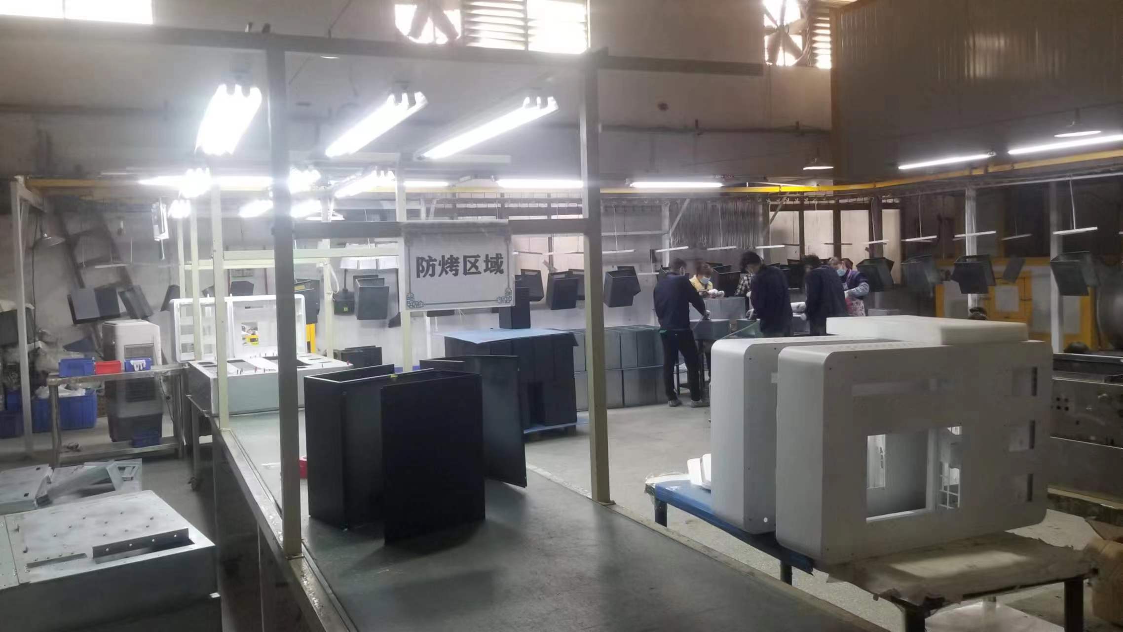 喷涂事业部设备展示